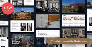 Hoteller Hotel Booking Theme